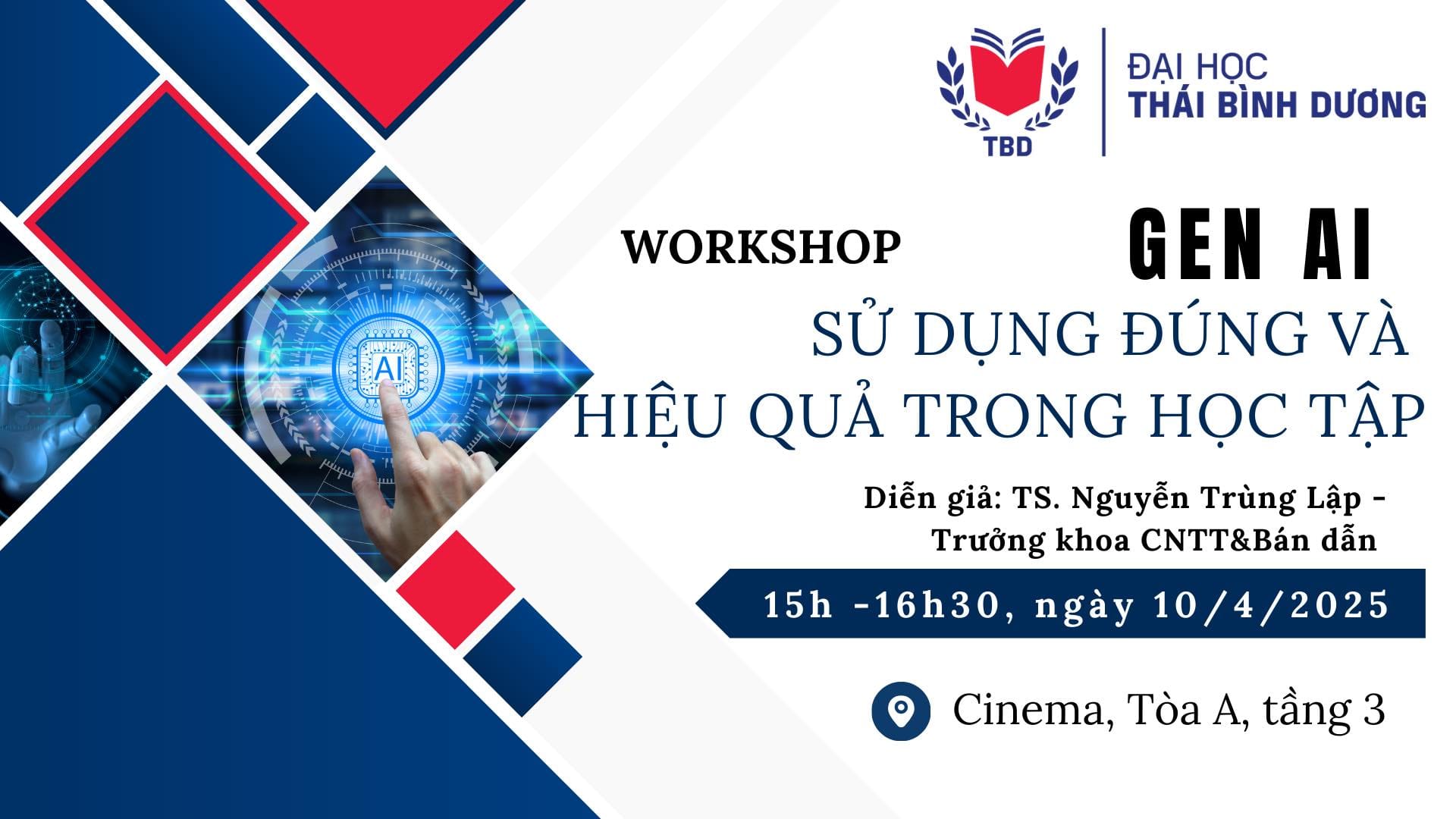 🎓 Ứng dụng Gen AI hiệu quả trong học tập