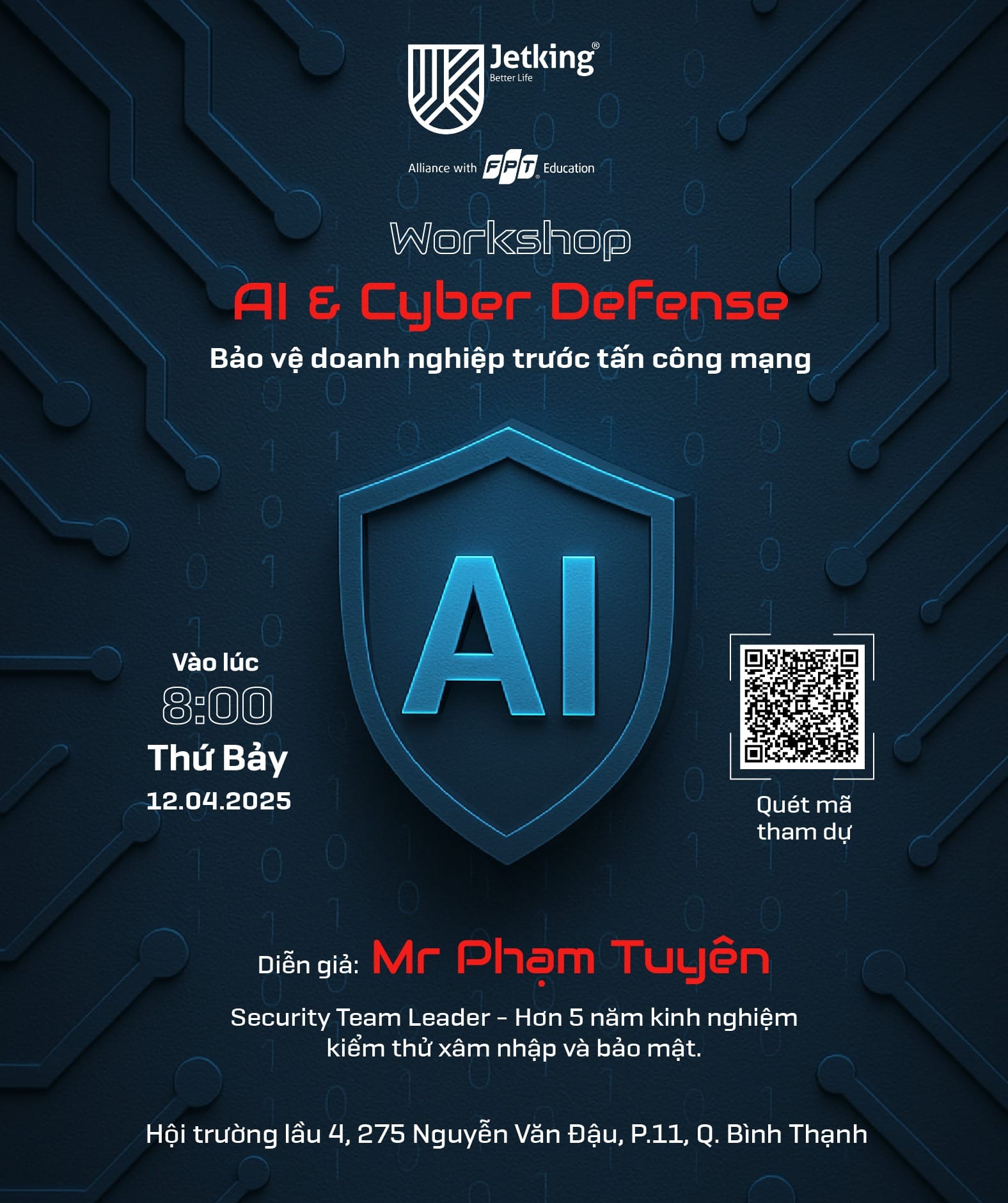 🔒 AI & Cyber defense - Bảo vệ doanh nghiệp