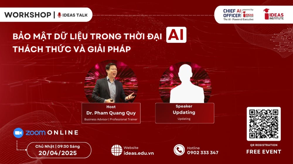 🔒 Workshop - Bảo mật dữ liệu trong thời đại AI