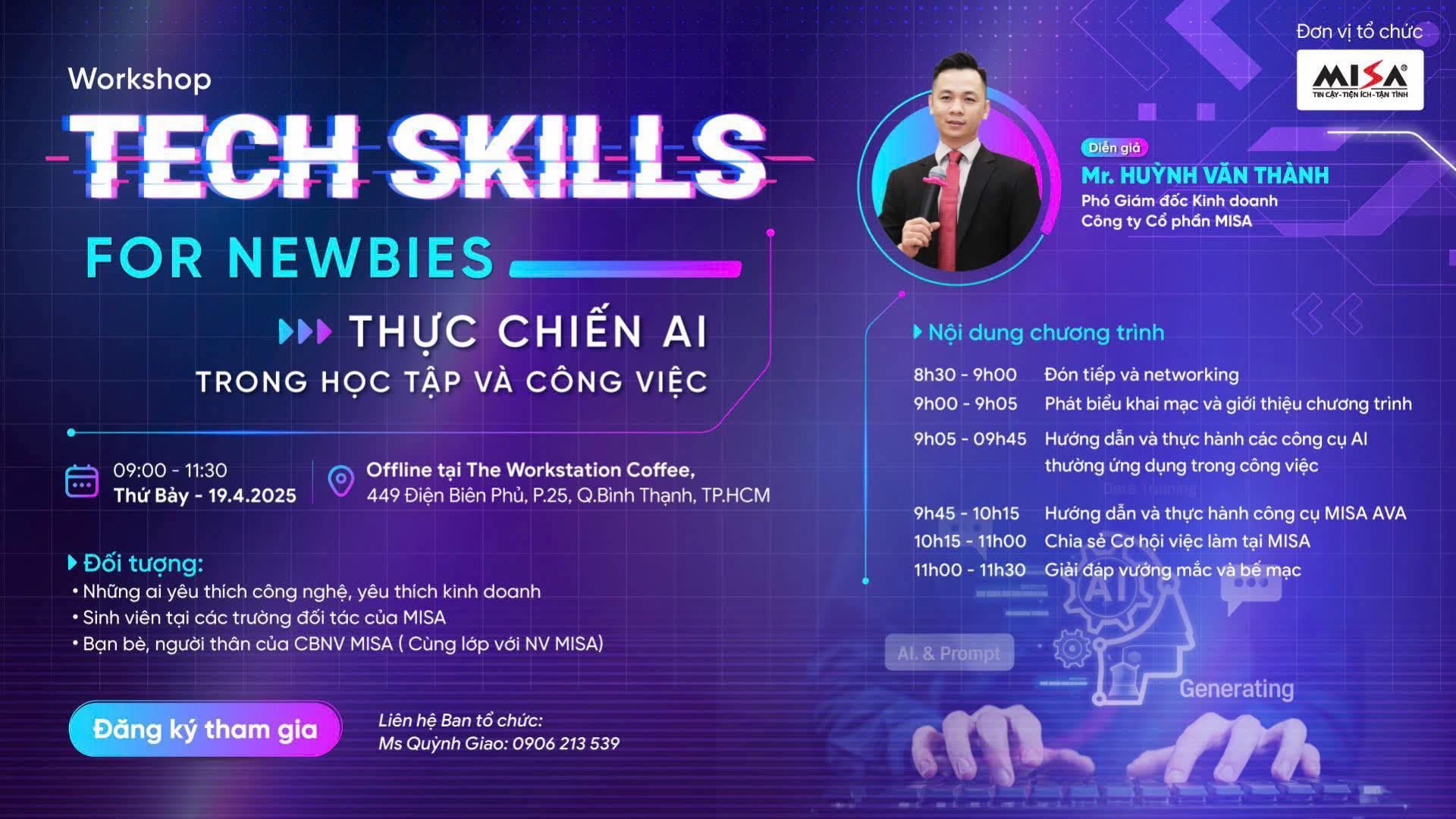 🌾 Workshop - Thực chiến AI trong công việc và học tập