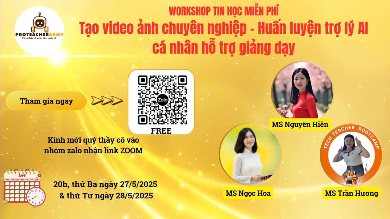 🎬 Workshop - Huấn luyện trợ lý AI hỗ trợ giảng dạy