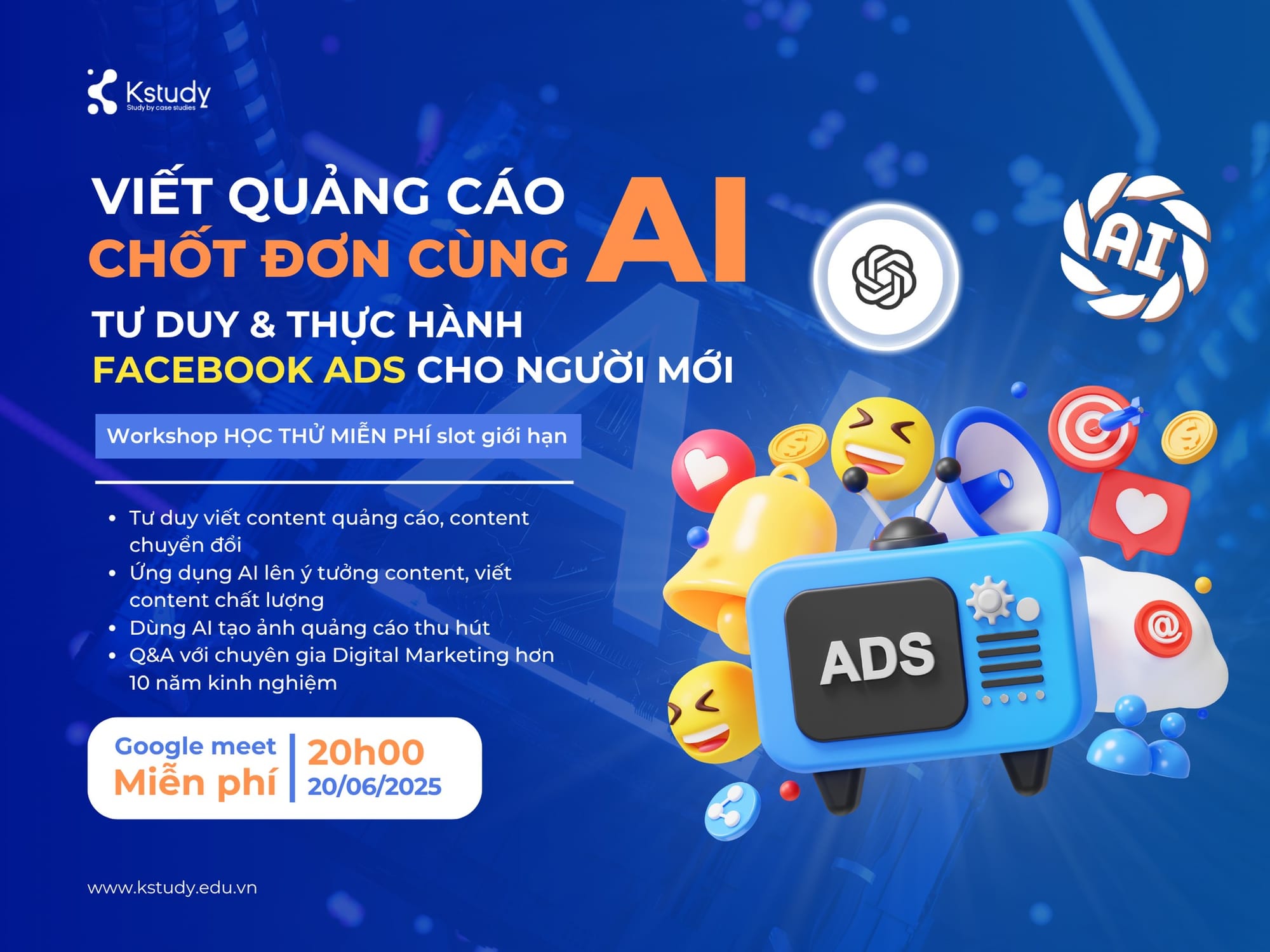🎯 Workshop - Viết quảng cáo chốt đơn cùng AI