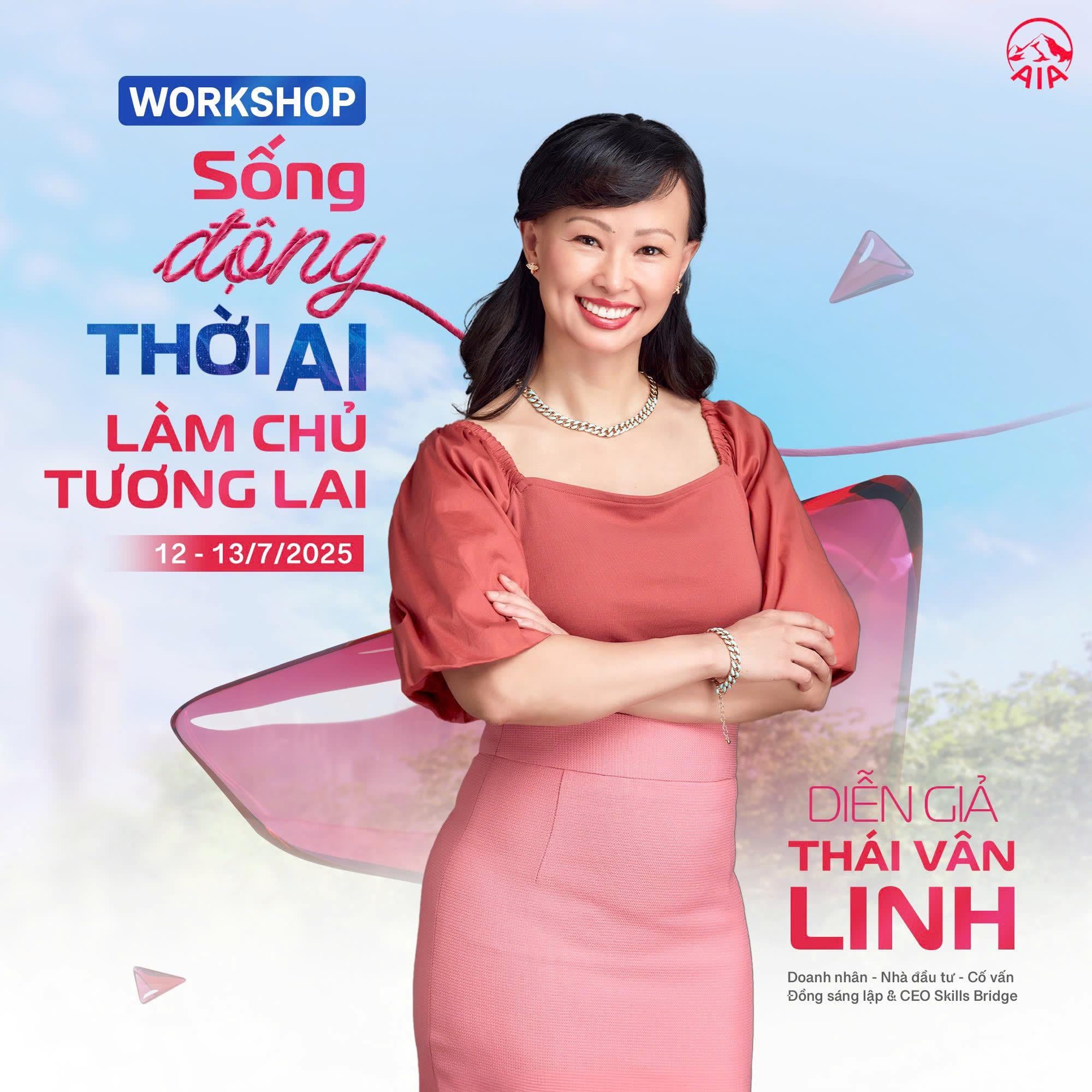 🌟 Workshop - Công thức khởi nghiệp AI với Thái Vân Linh