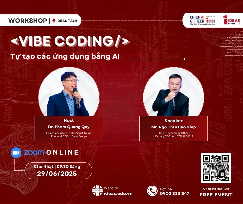 ✨ Workshop - Vibe Coding: Tự tạo các ứng dụng bằng AI