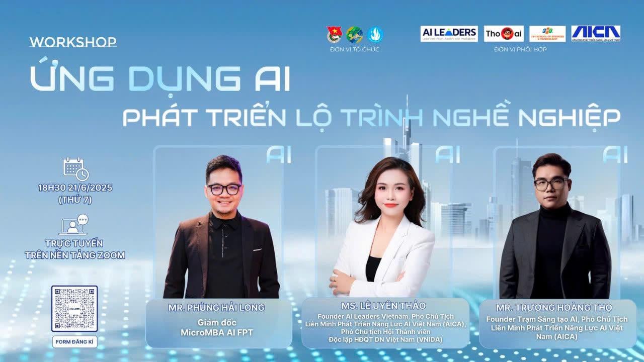 🎓 Workshop - Ứng dụng AI phát triển nghề nghiệp