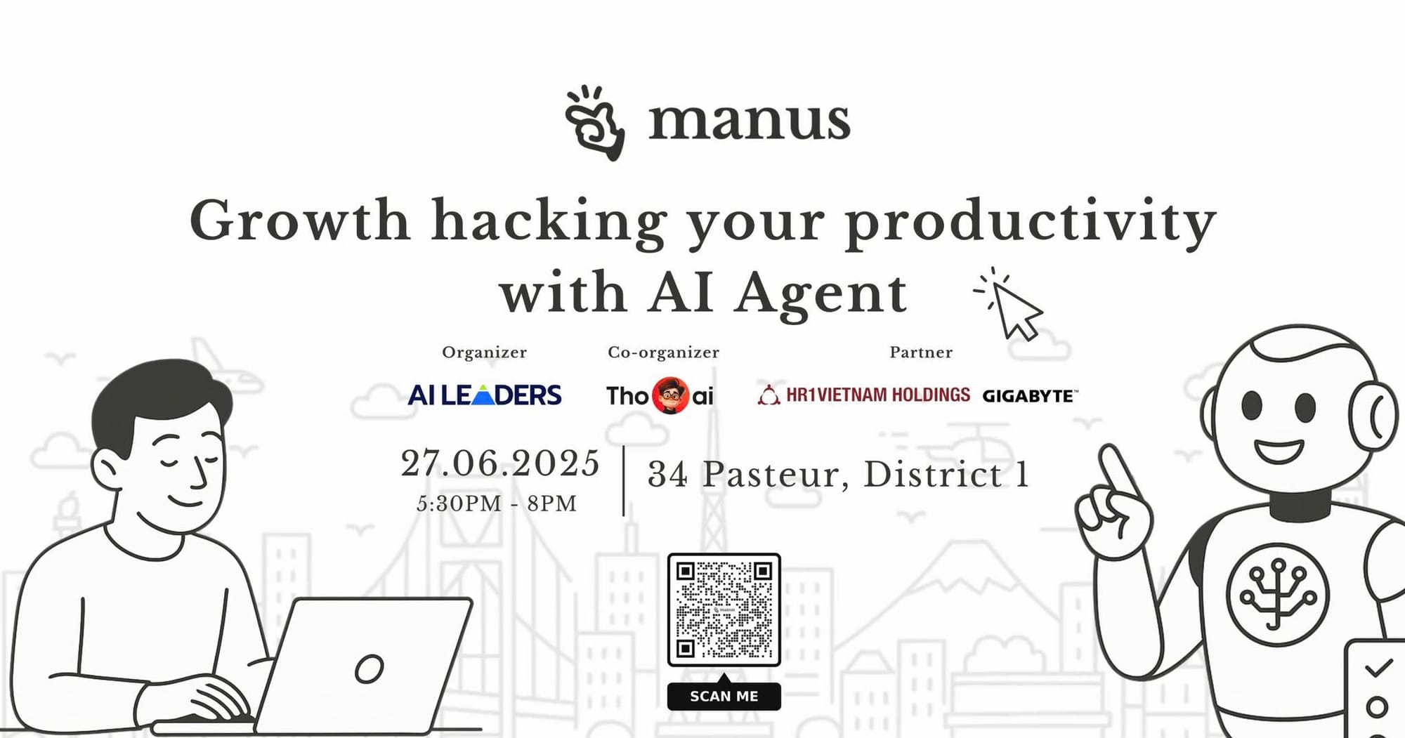 ☕ Workshop - Tối ưu năng suất cùng AI Agent Manus