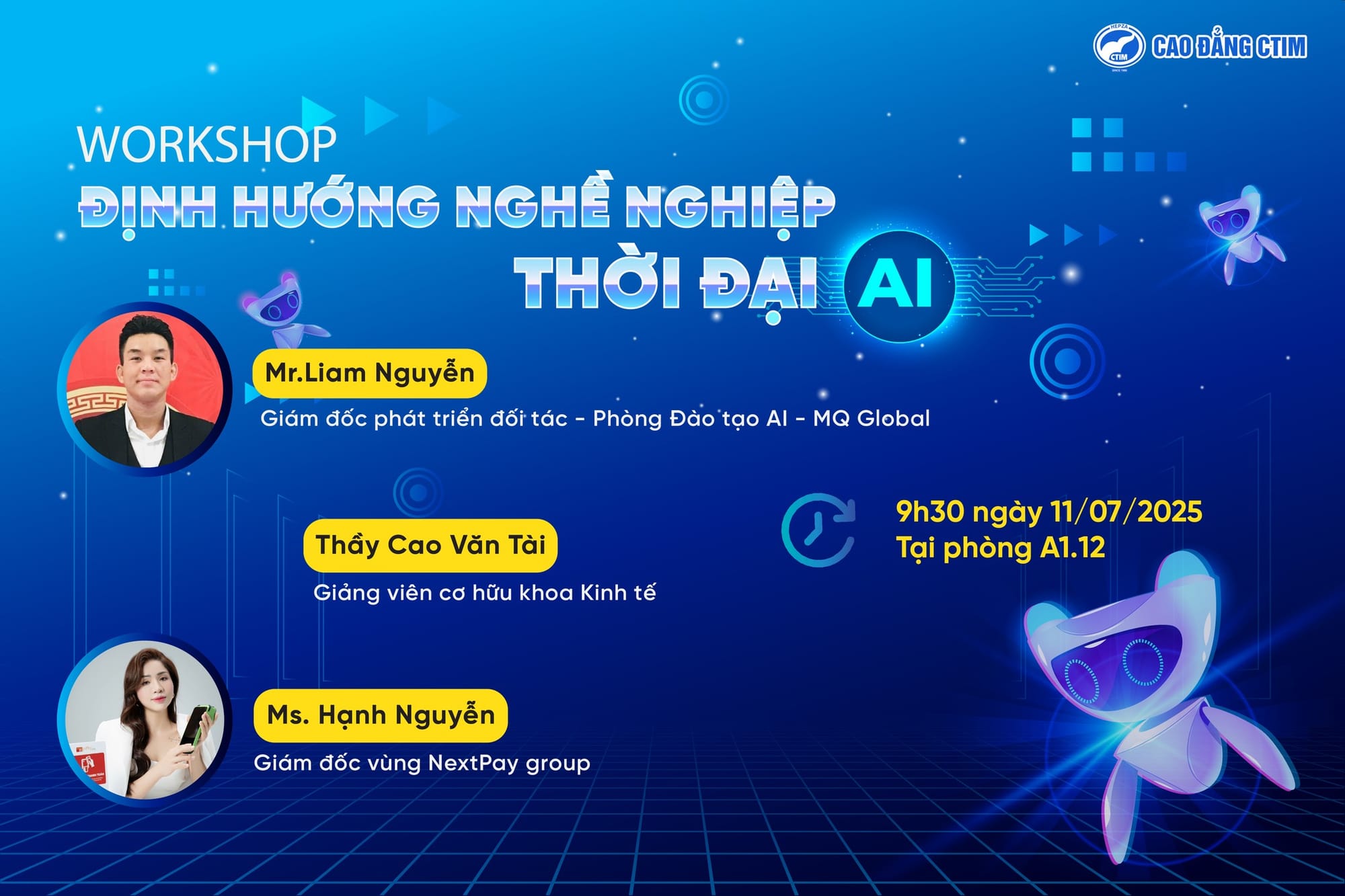 👨‍🎓 Workshop - Định hướng nghề nghiệp thời đại AI