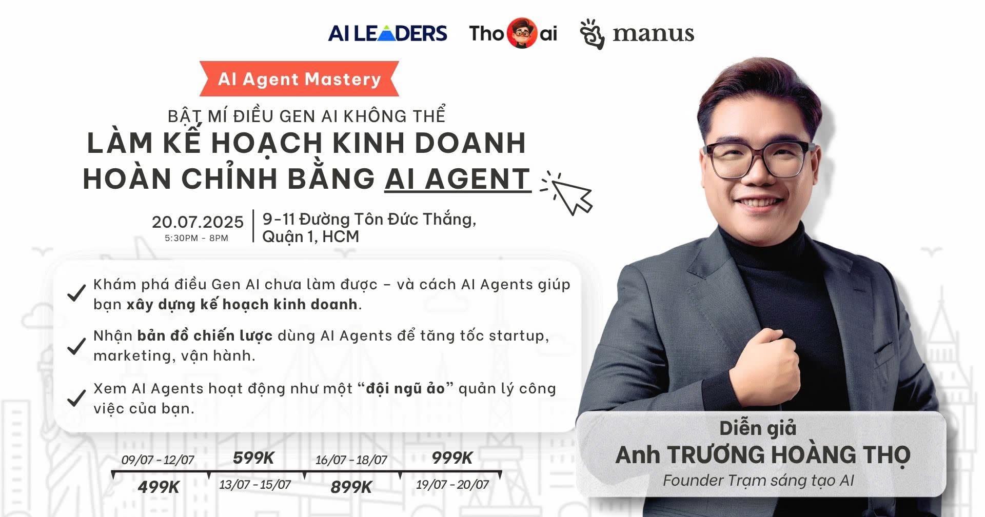👤 Workshop - Lập kế hoạch kinh doanh bằng AI Agent