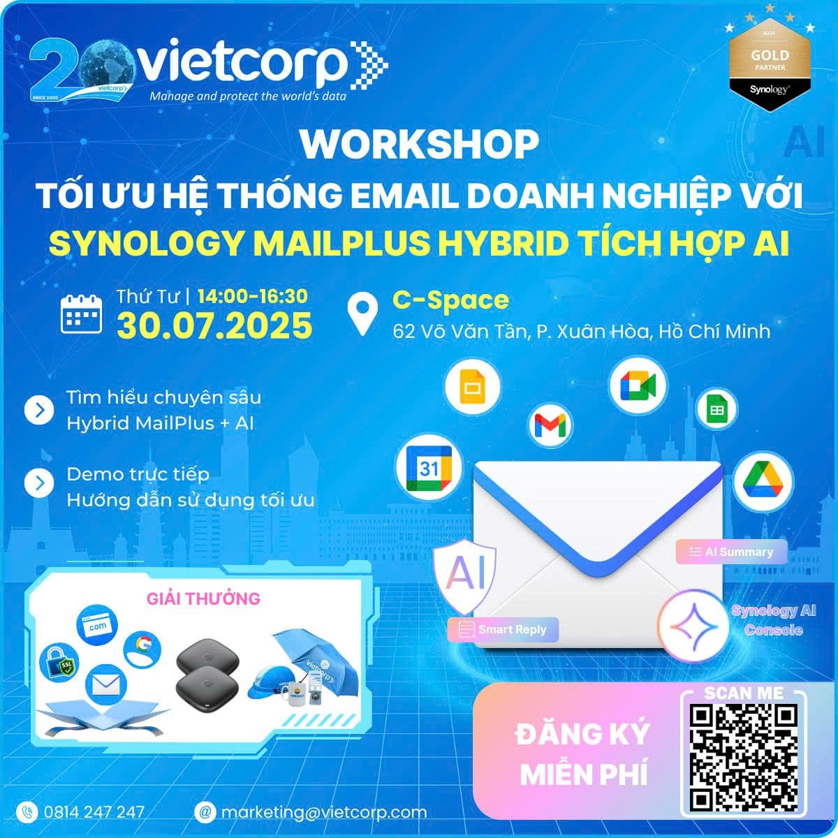 📧 Workshop -  Tối ưu hệ thống email doanh nghiệp với AI
