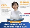 🚨 Workshop - Ứng dụng AI X2 năng lực học & làm