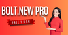 🕸️ Tài khoản Bolt.new Pro 1 năm